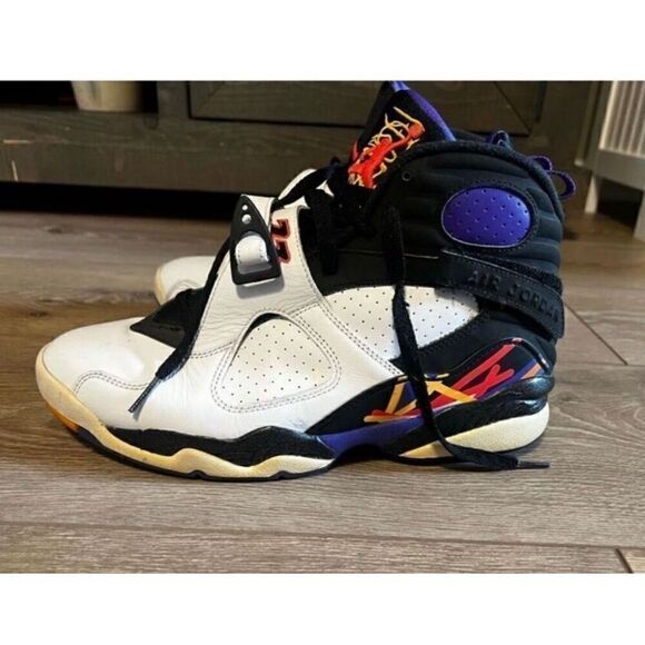 Nike Mens 8.5 Air Jordan Retro Three Peat Sneaker Multicolor Athletic Streetwear main image 7